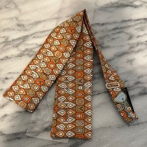 Emilio Pucci silk bow tie ‘80’s. ‘90’s made in Italy new with tag